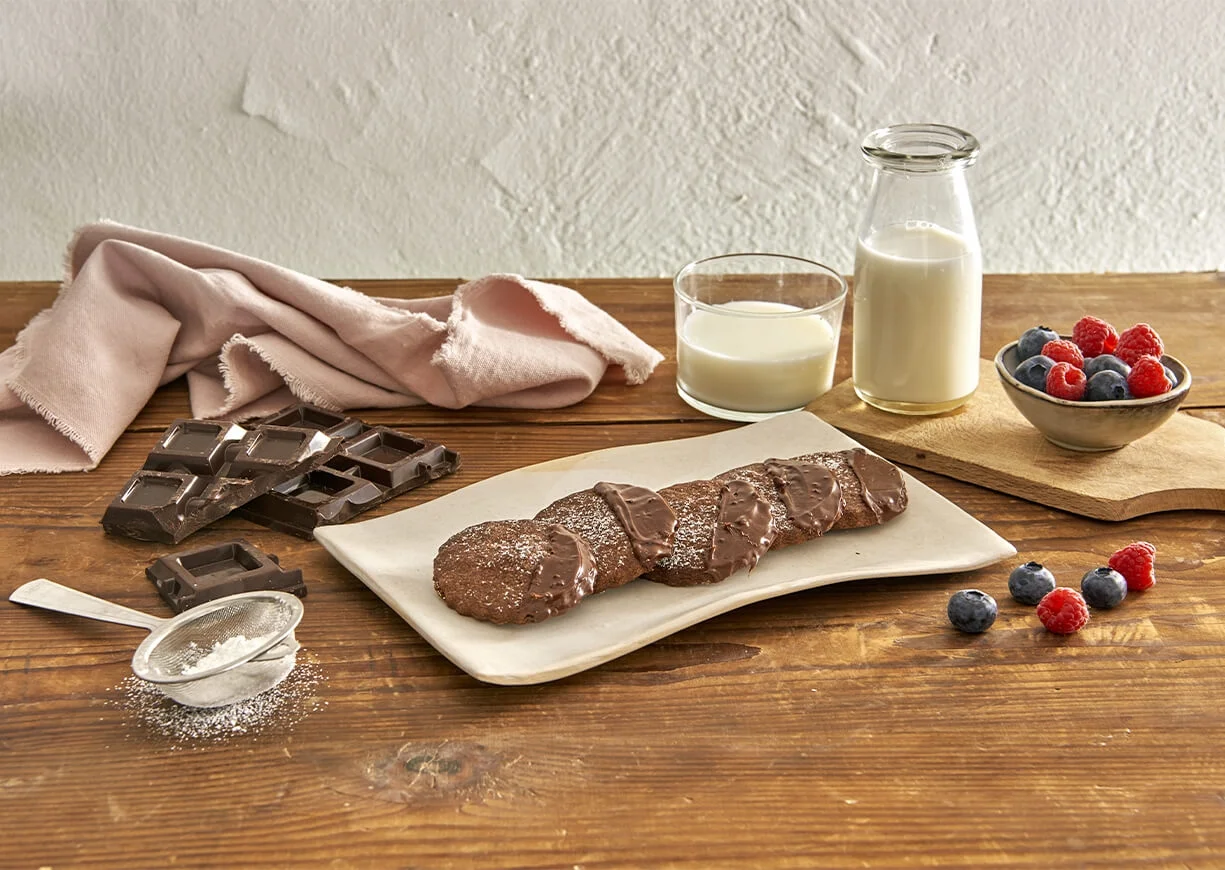 biscotti al cioccolato per bambini